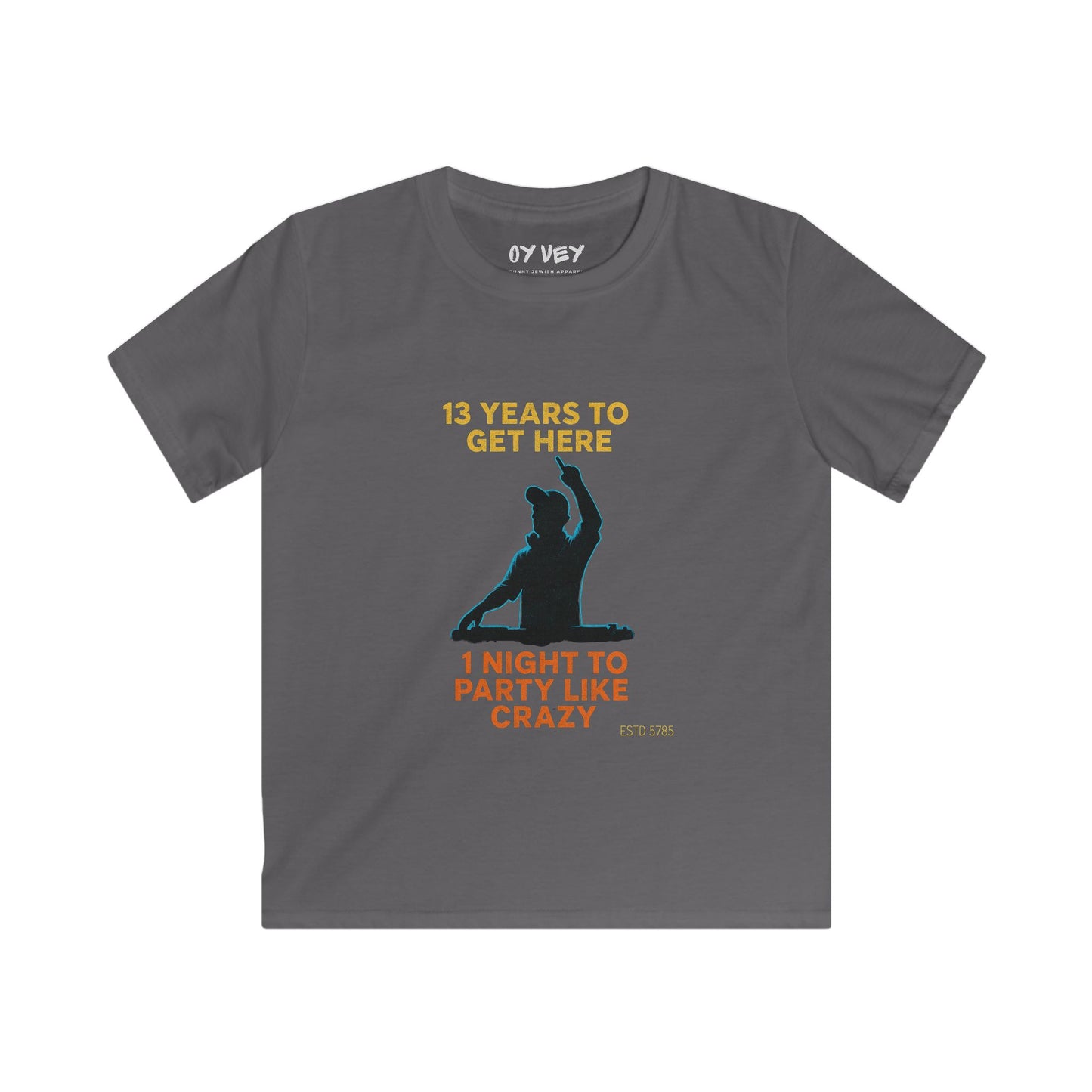 Party Like Crazy Soft style Kids Tee