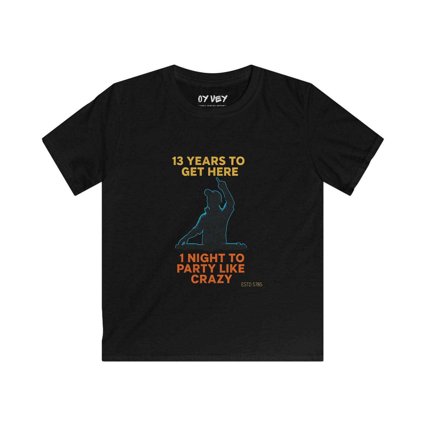 Party Like Crazy Soft style Kids Tee