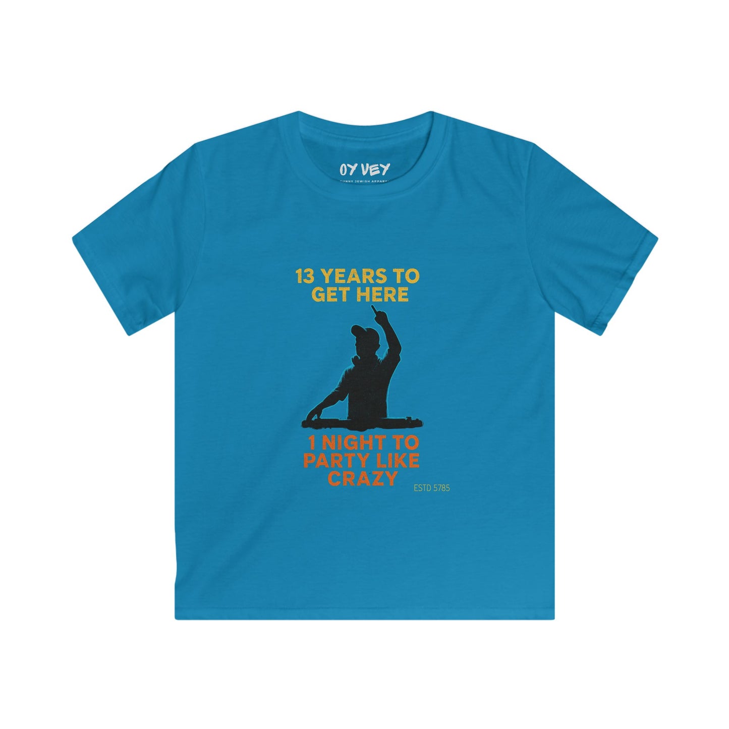 Party Like Crazy Soft style Kids Tee