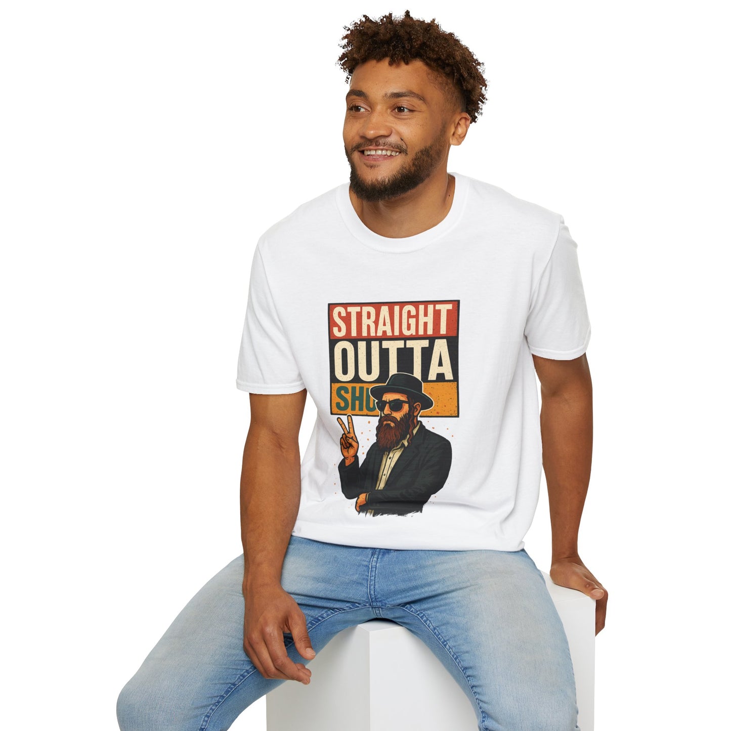 Straight Outta Shul 2- Unisex soft T-shirt, Perfect Gift for Friends