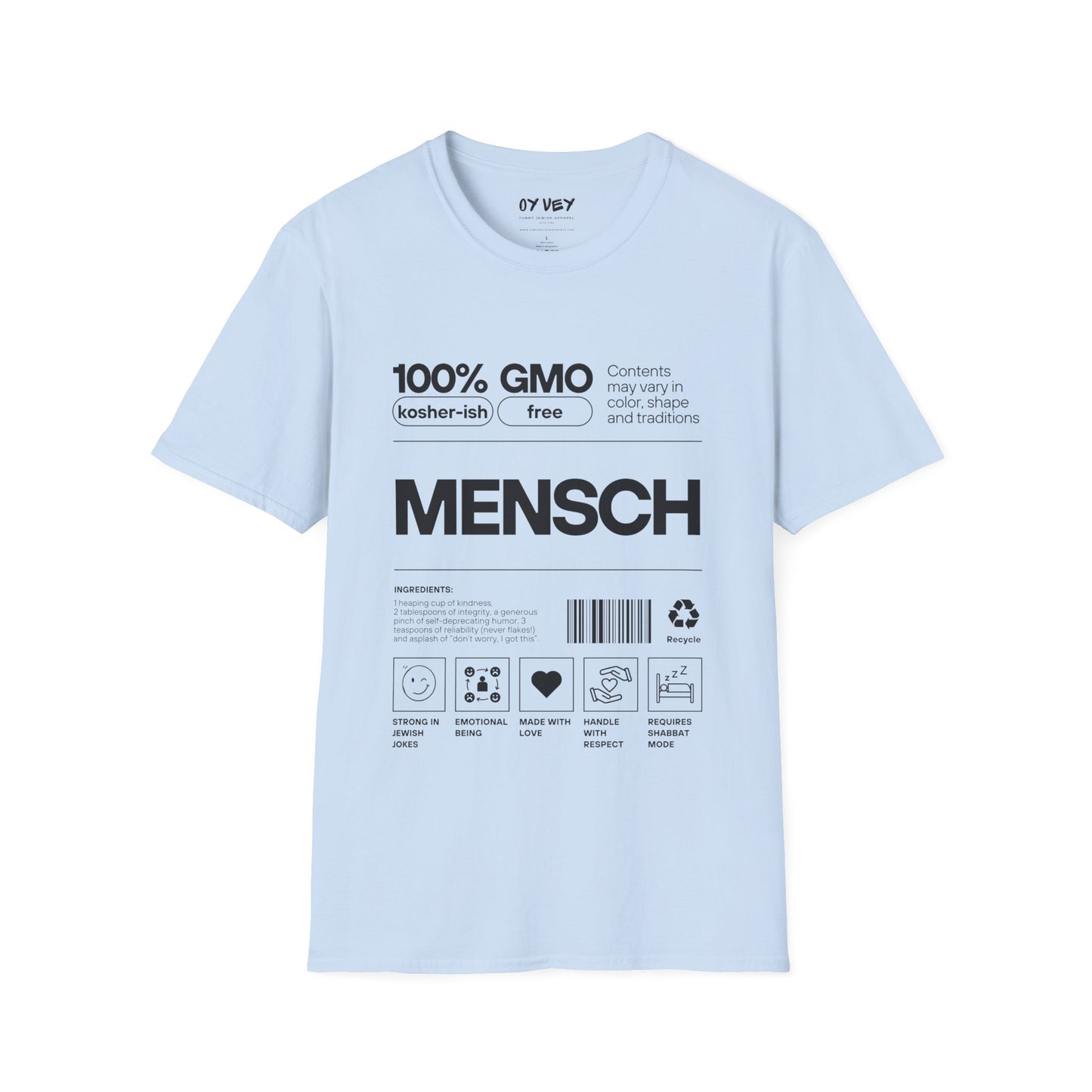 Mensch 2 - Unisex Softstyle T-Shirt