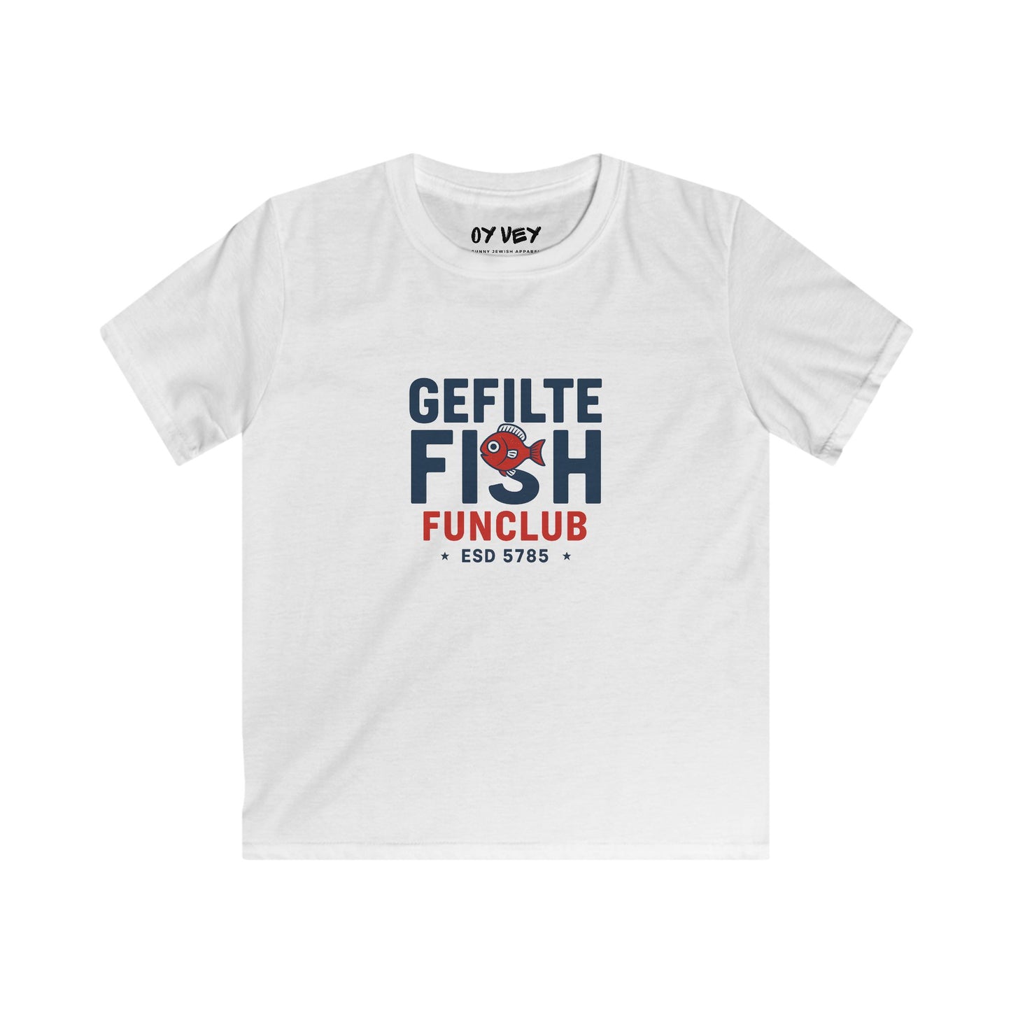 Gefilte Fish Fun Club - Soft style Kids Tee