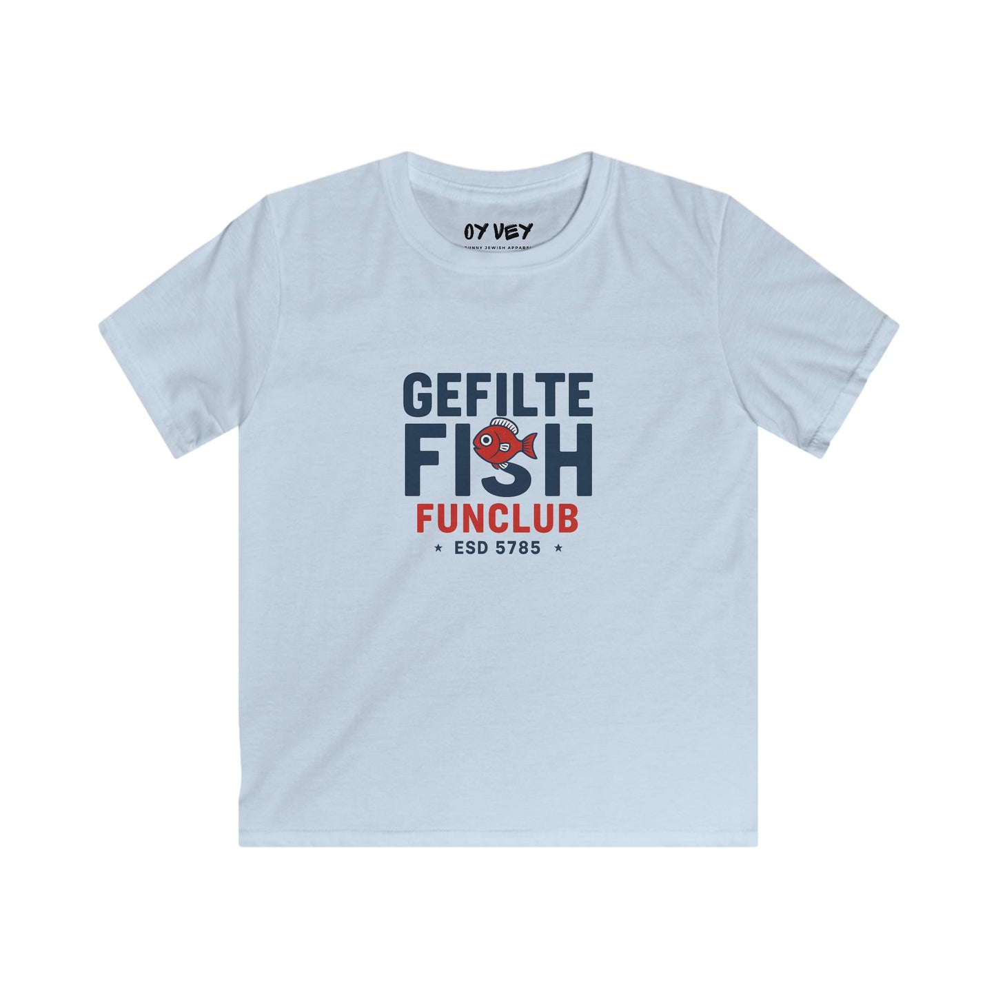 Gefilte Fish Fun Club - Soft style Kids Tee