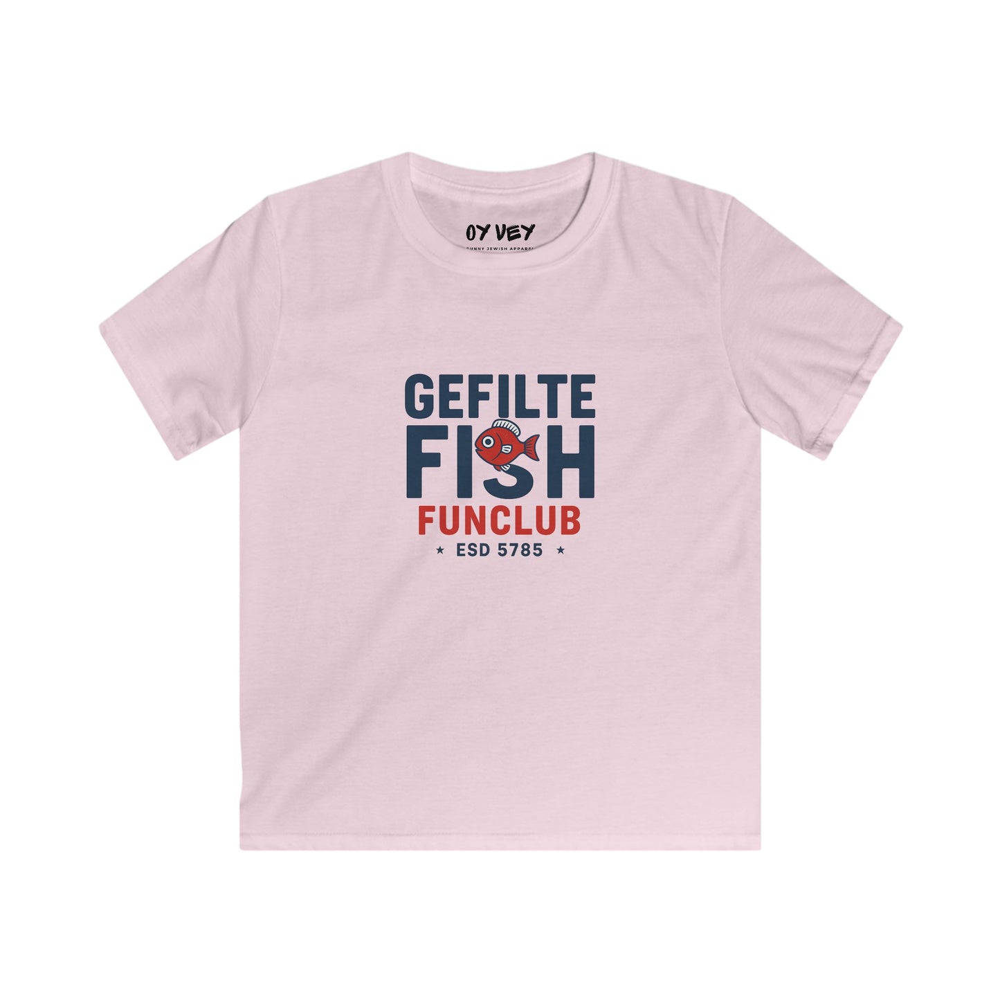 Gefilte Fish Fun Club - Soft style Kids Tee