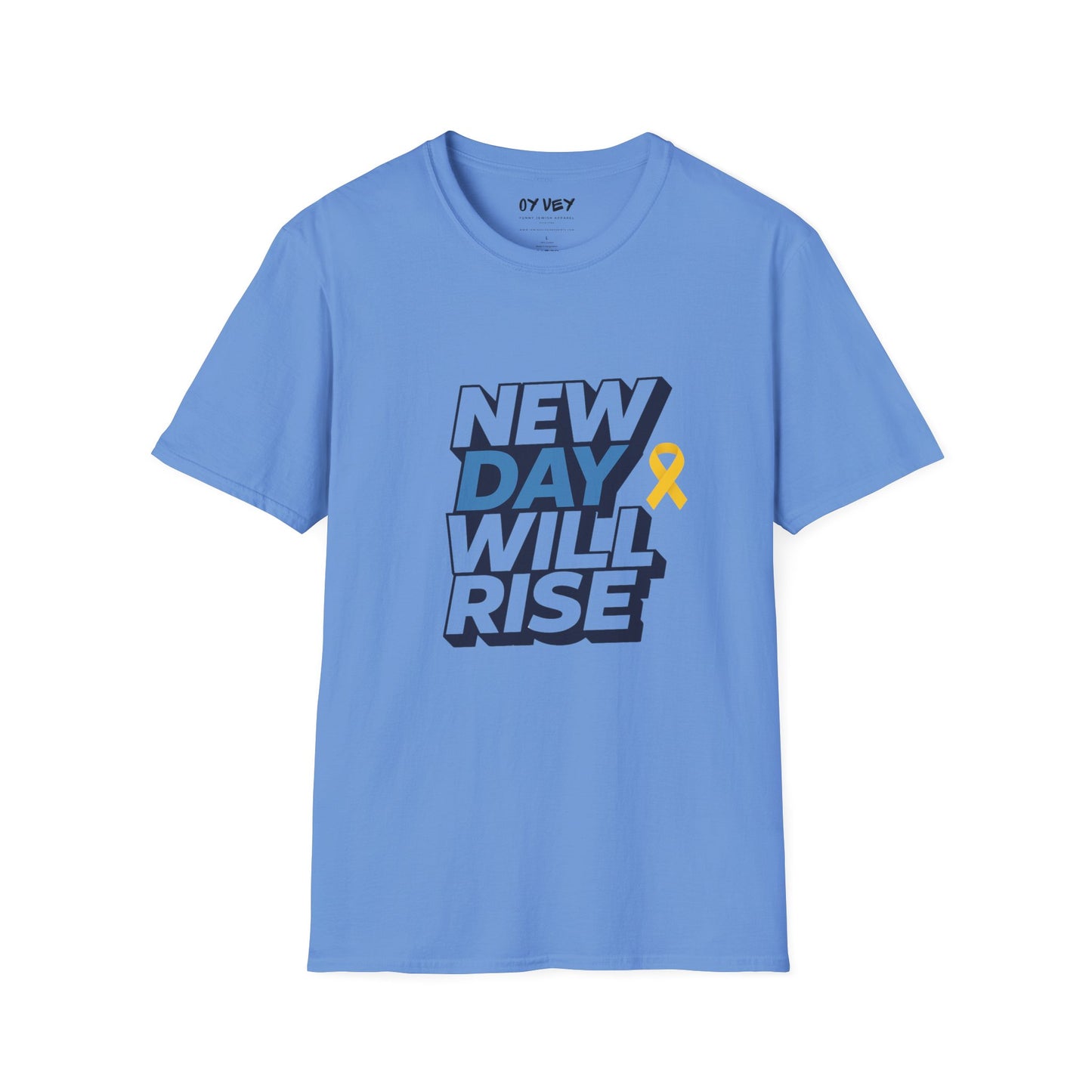 New Day Will Rise - Unisex soft T-shirt, Perfect Gift for Israel Supporters
