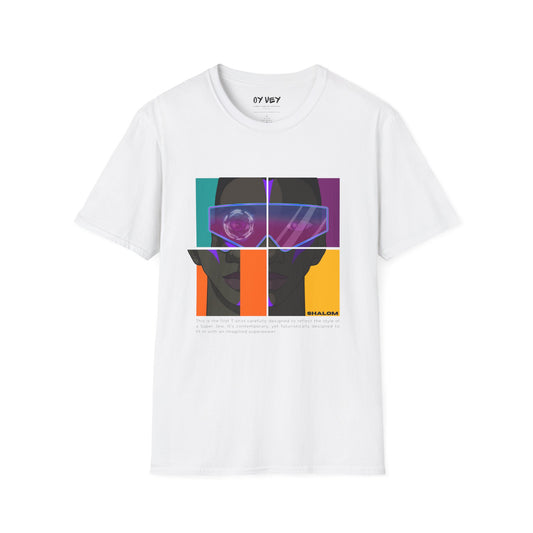 Shalom Future - Unisex soft T-shirt, Cool Streetwear for Summer