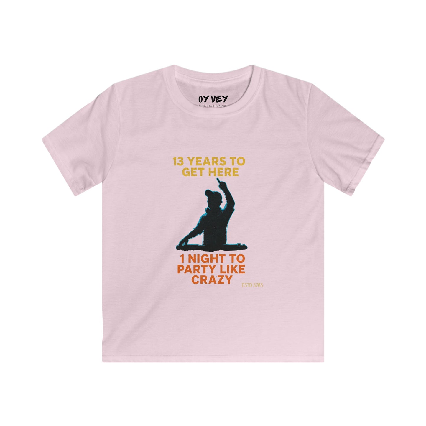Party Like Crazy Soft style Kids Tee