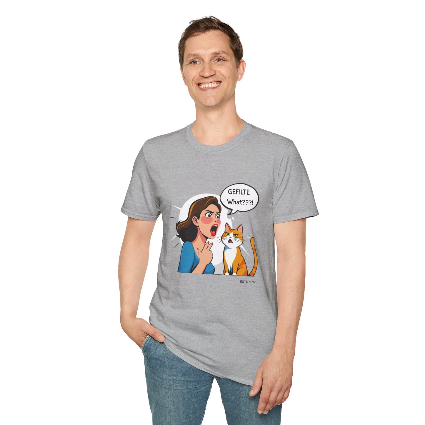 GEFILTE What???! - Unisex soft T-shirt