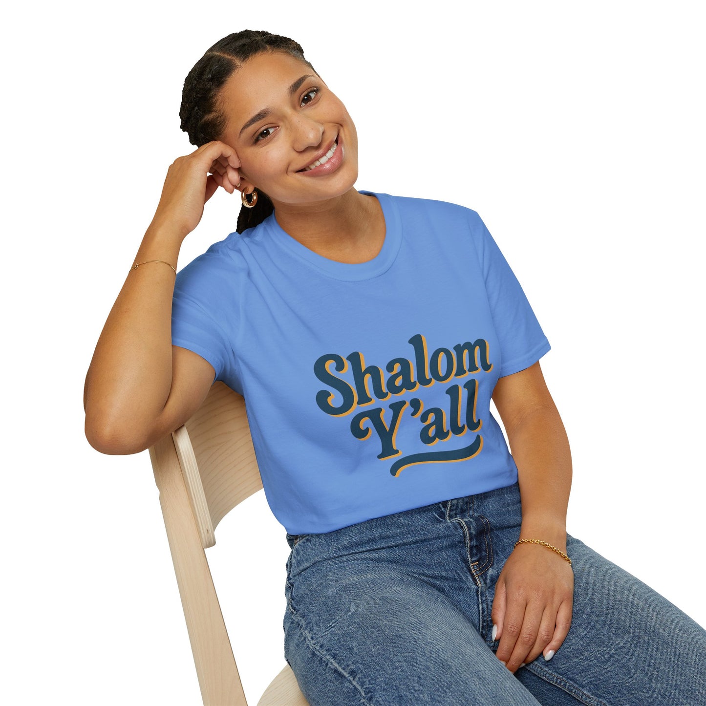 Shalom Yall  - Unisex soft T-shirt, Perfect Gift for Friends