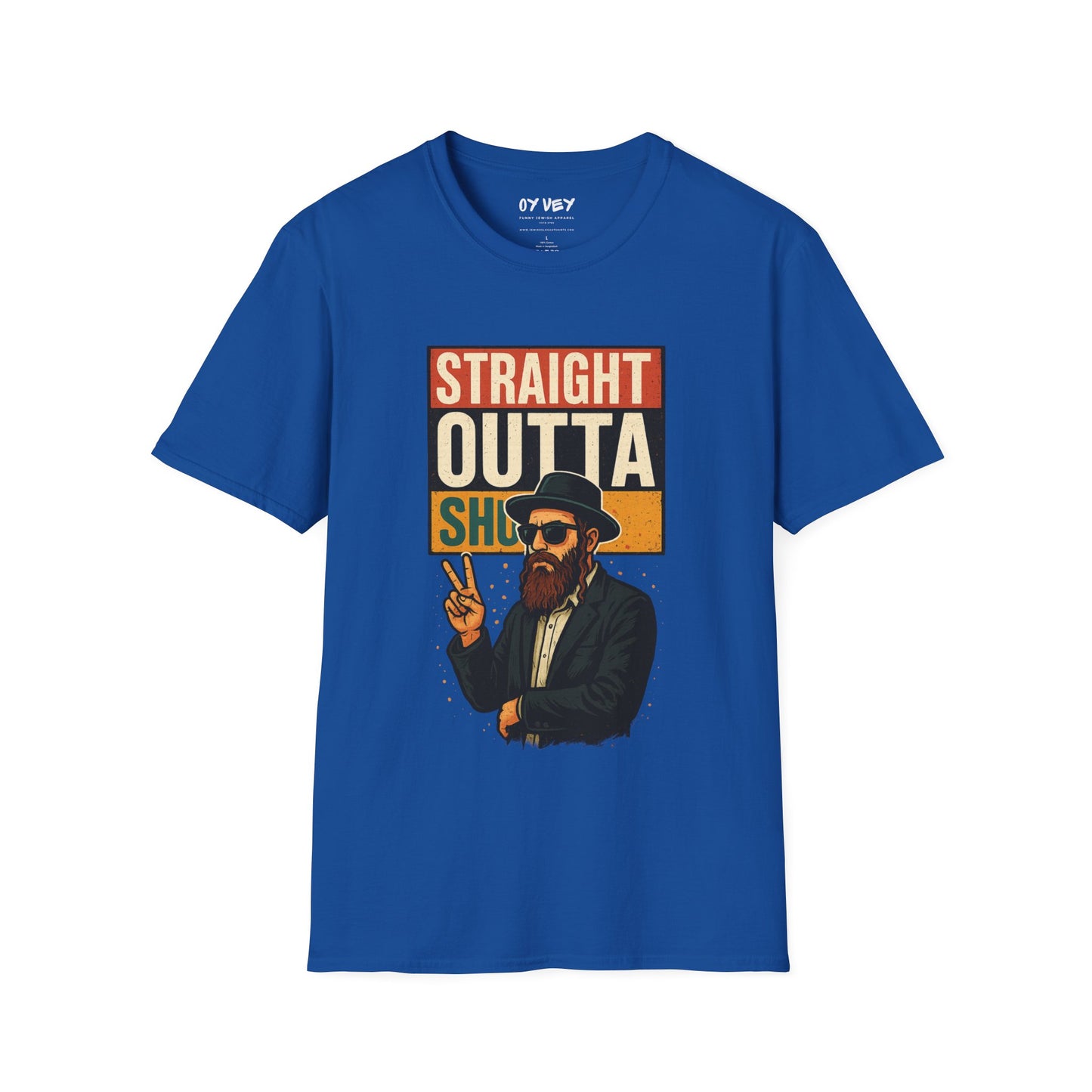 Straight Outta Shul 2- Unisex soft T-shirt, Perfect Gift for Friends