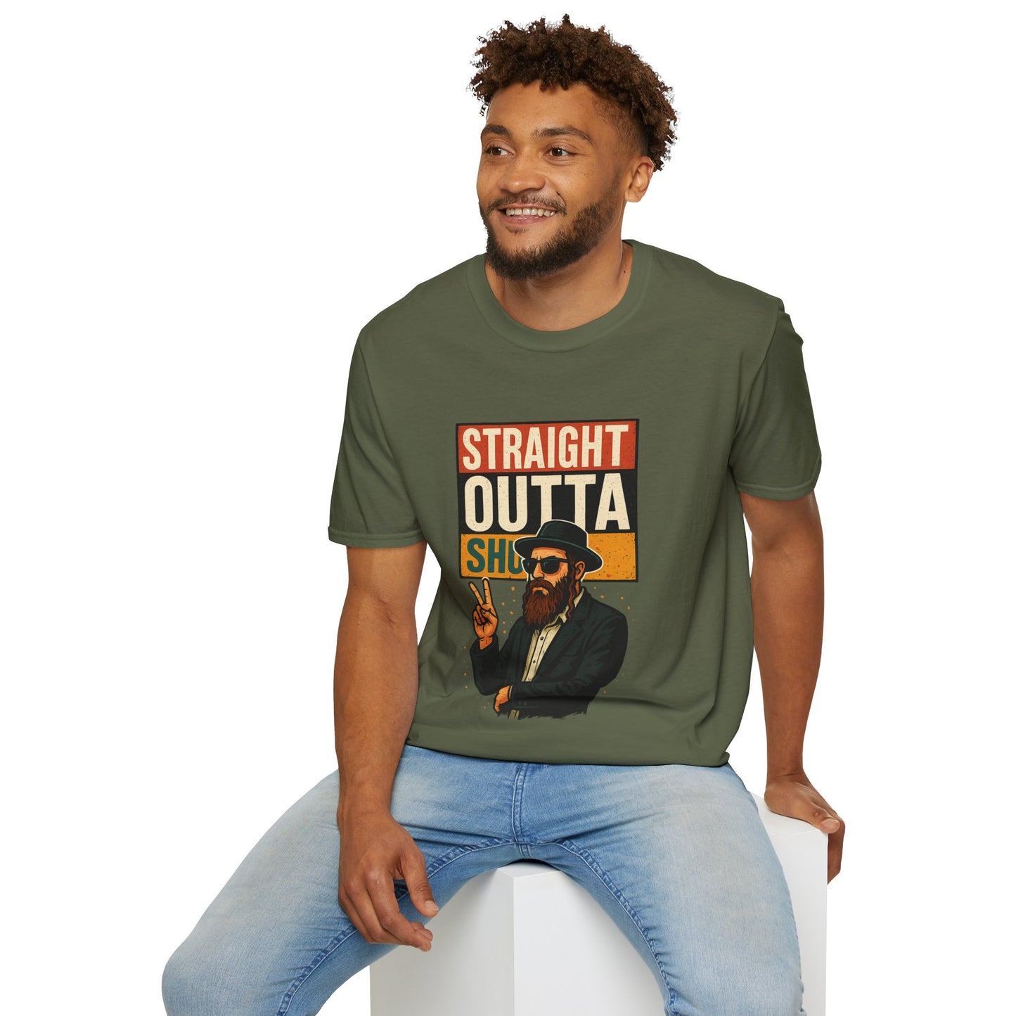 Straight Outta Shul 2- Unisex soft T-shirt, Perfect Gift for Friends
