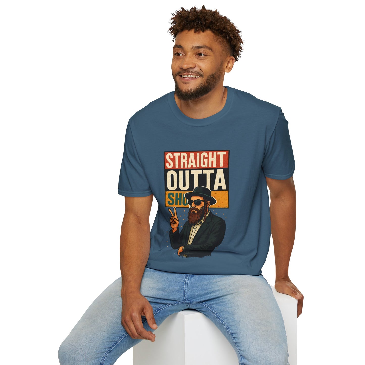 Straight Outta Shul 2- Unisex soft T-shirt, Perfect Gift for Friends