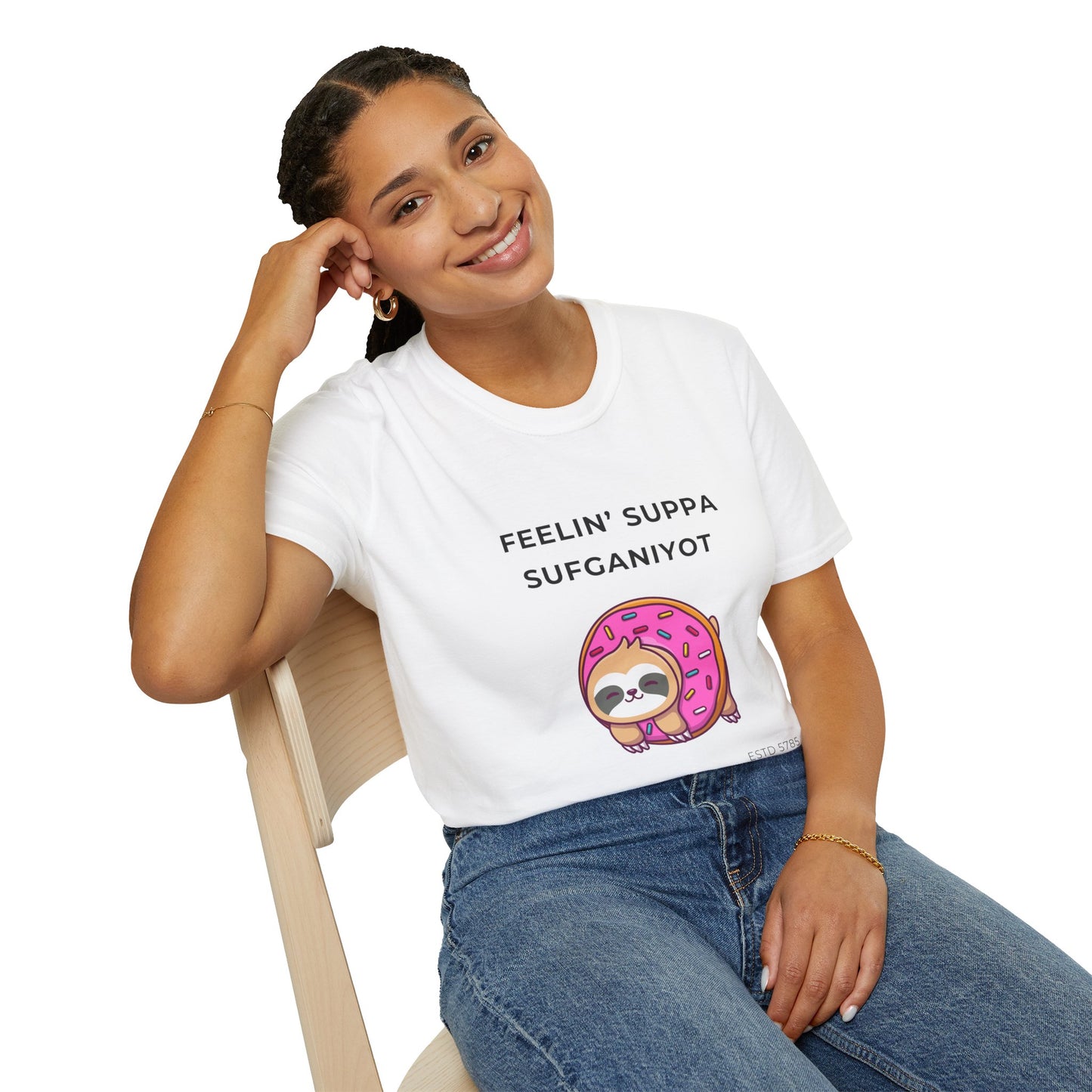 Sufganiyot - Unisex soft T-shirt, Perfect Gift for Chanukkah