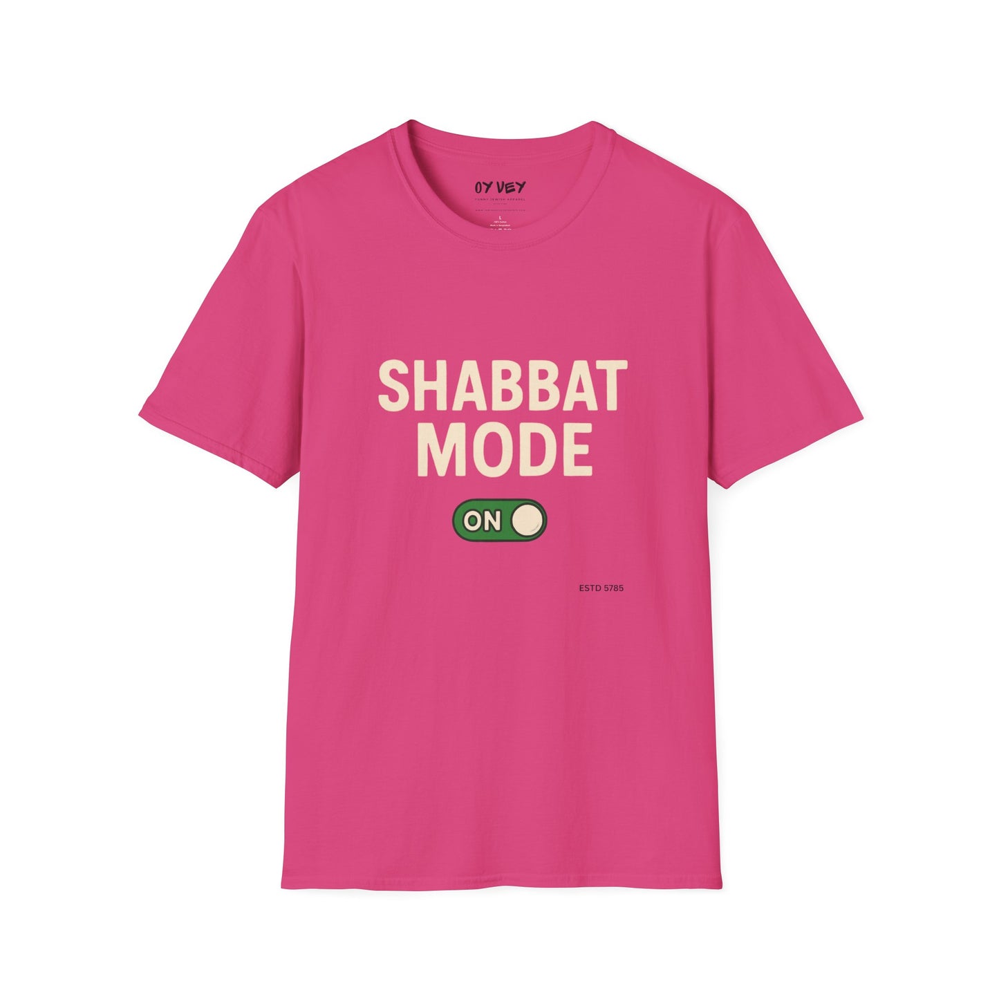 Shabbat Mode Activated 3 - Unisex soft T-shirt, Perfect Gift for Friends