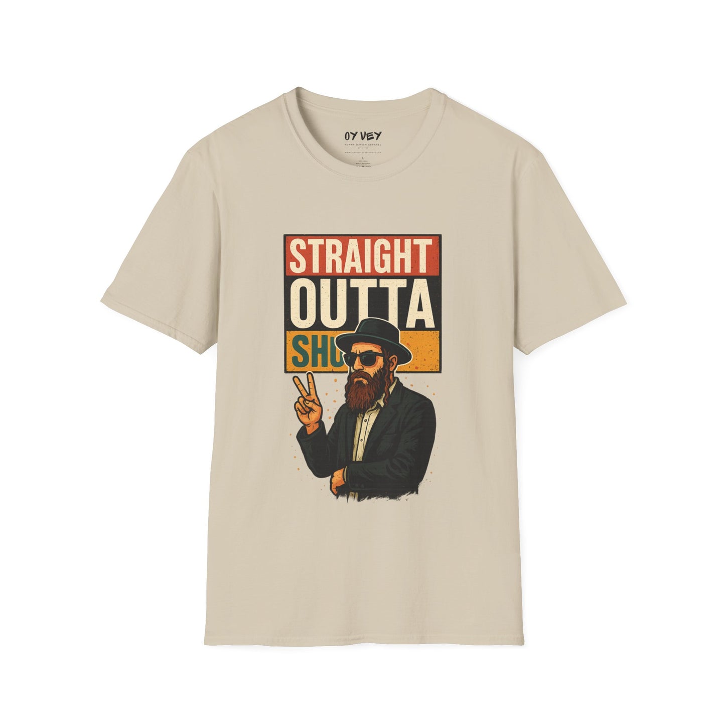 Straight Outta Shul 2- Unisex soft T-shirt, Perfect Gift for Friends