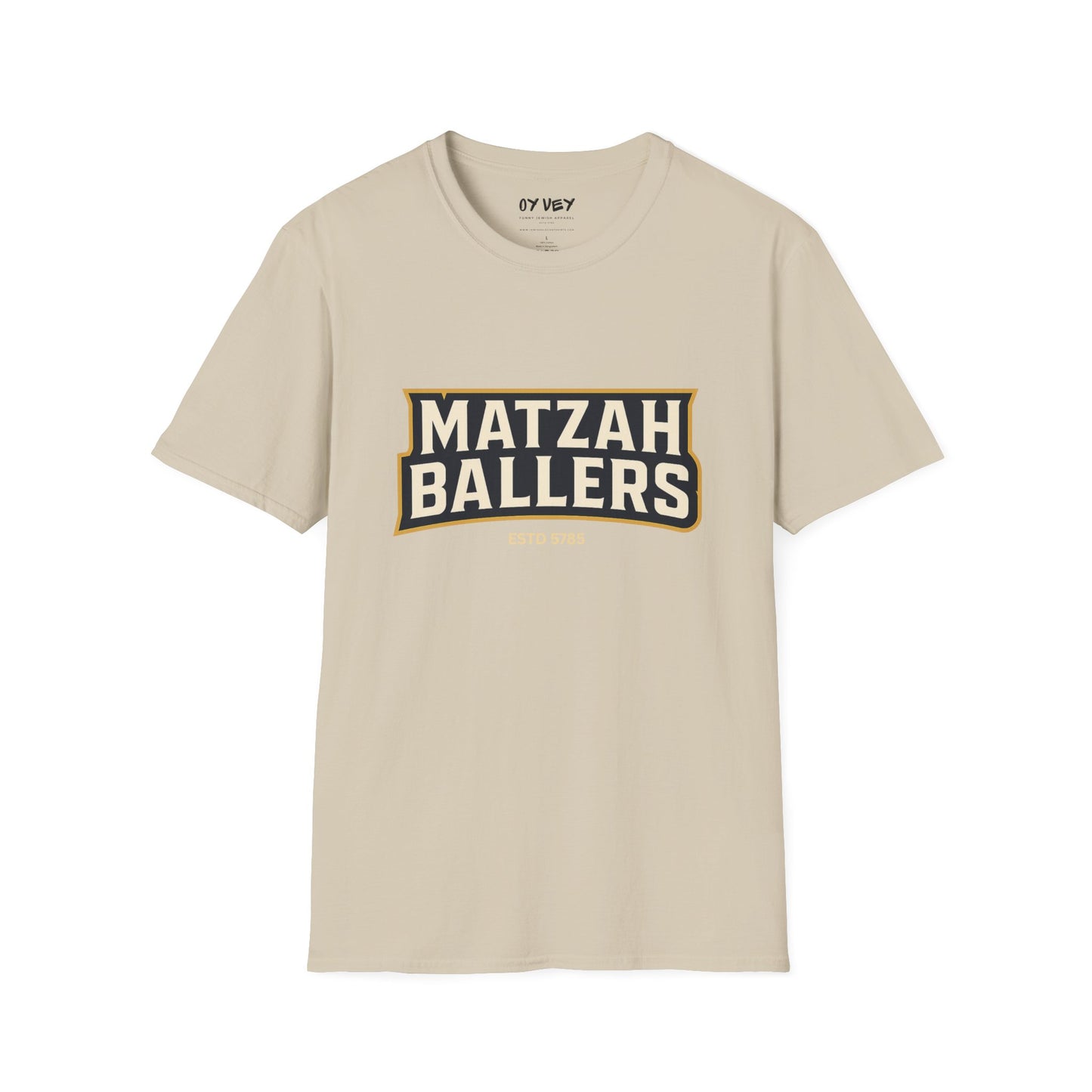 Matza Ballers 3  - Unisex soft T-shirt, Perfect Gift for Friends