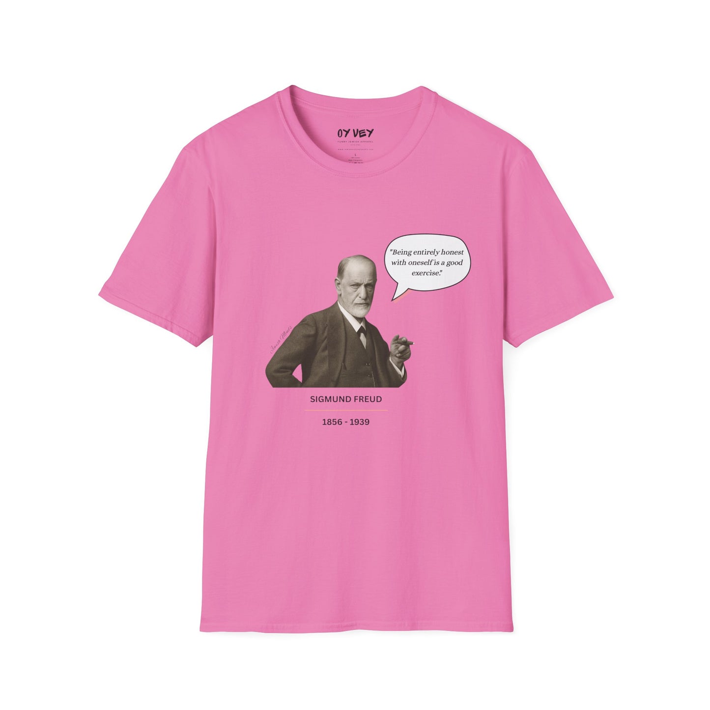 Sigmund Freud  - Unisex soft T-shirt, Perfect Gift for Friends