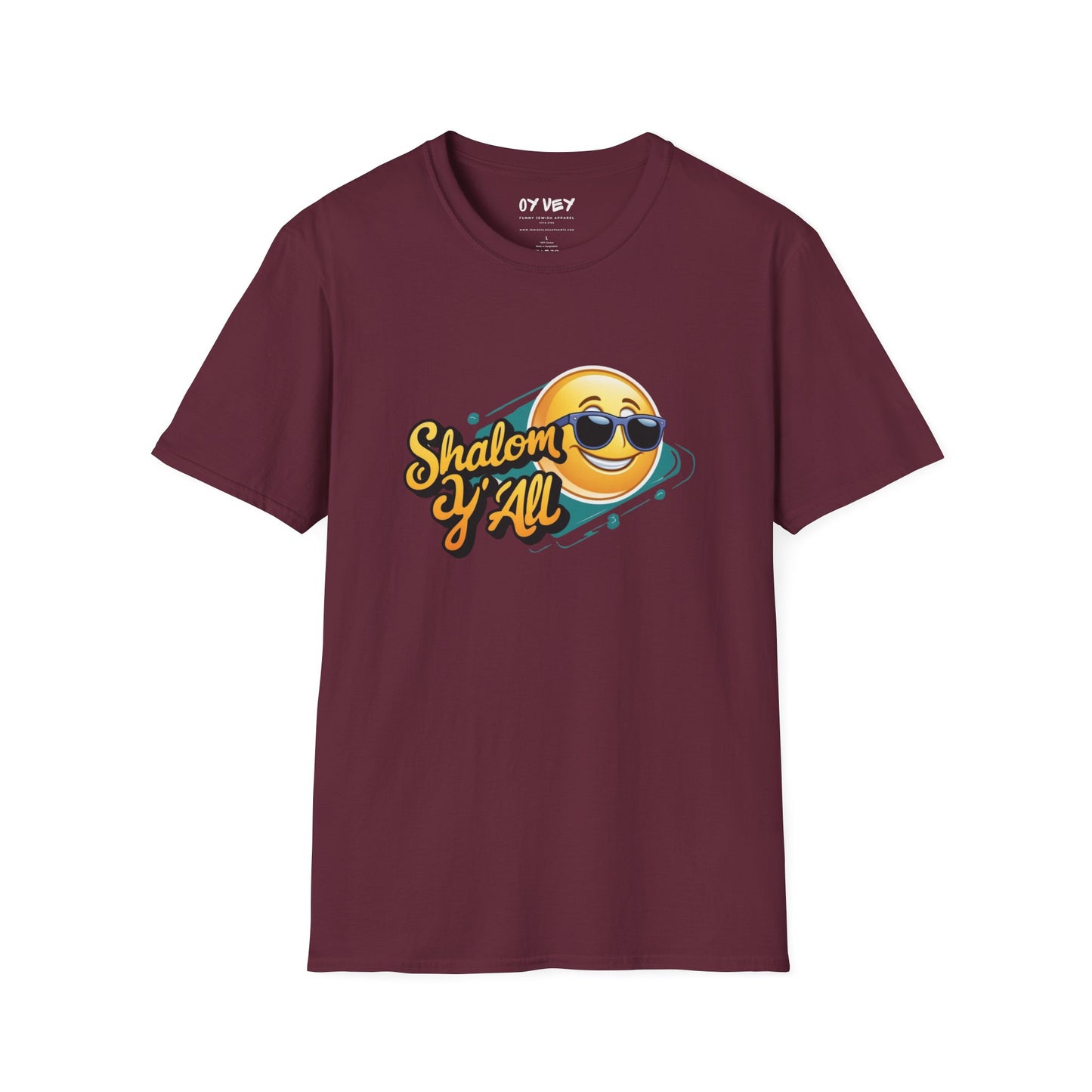 Shalom Y´all  - Unisex soft T-shirt, Perfect Gift for Friends