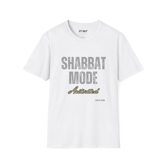 Shabbat Mode Activated 2 - Unisex soft T-shirt, Perfect Gift for Friends