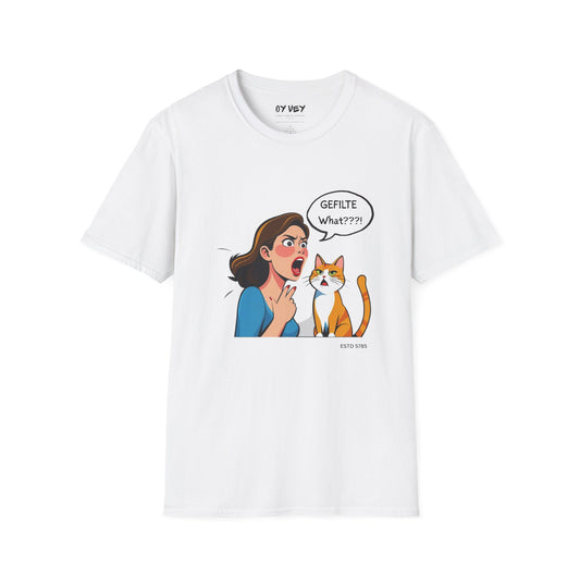 GEFILTE What???! - Unisex soft T-shirt