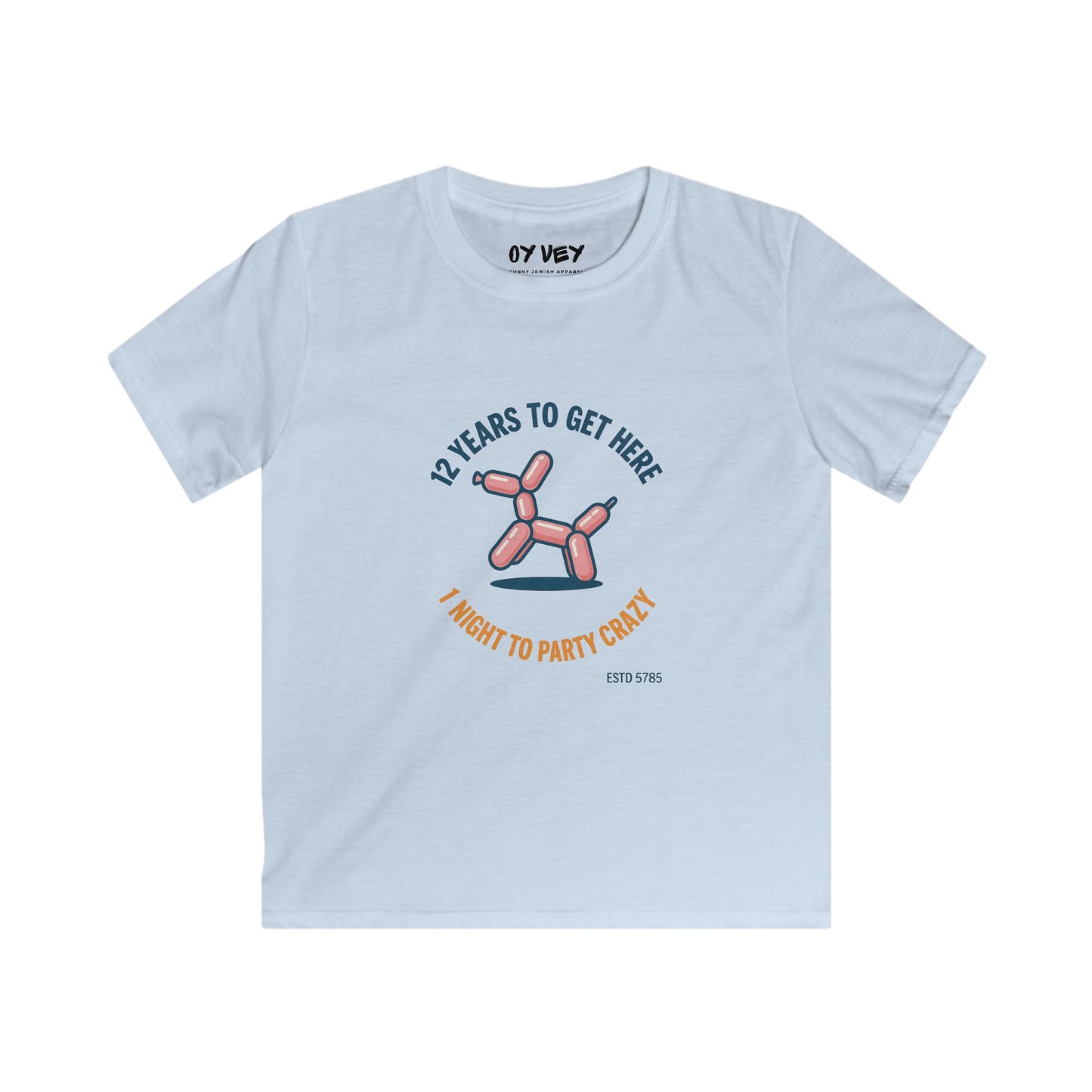 Party Like Crazy Soft style Kids Tee