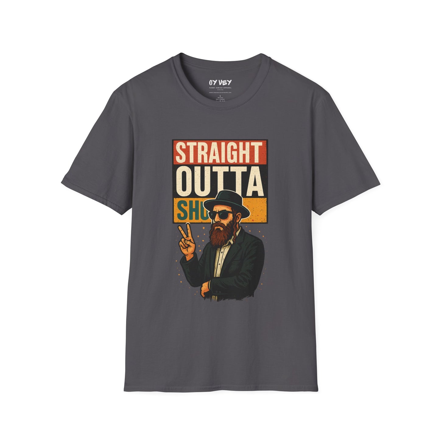 Straight Outta Shul 2- Unisex soft T-shirt, Perfect Gift for Friends