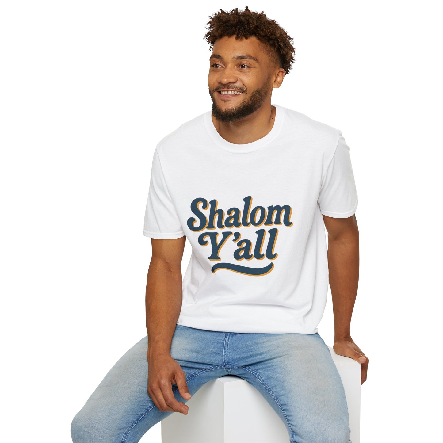 Shalom Yall  - Unisex soft T-shirt, Perfect Gift for Friends