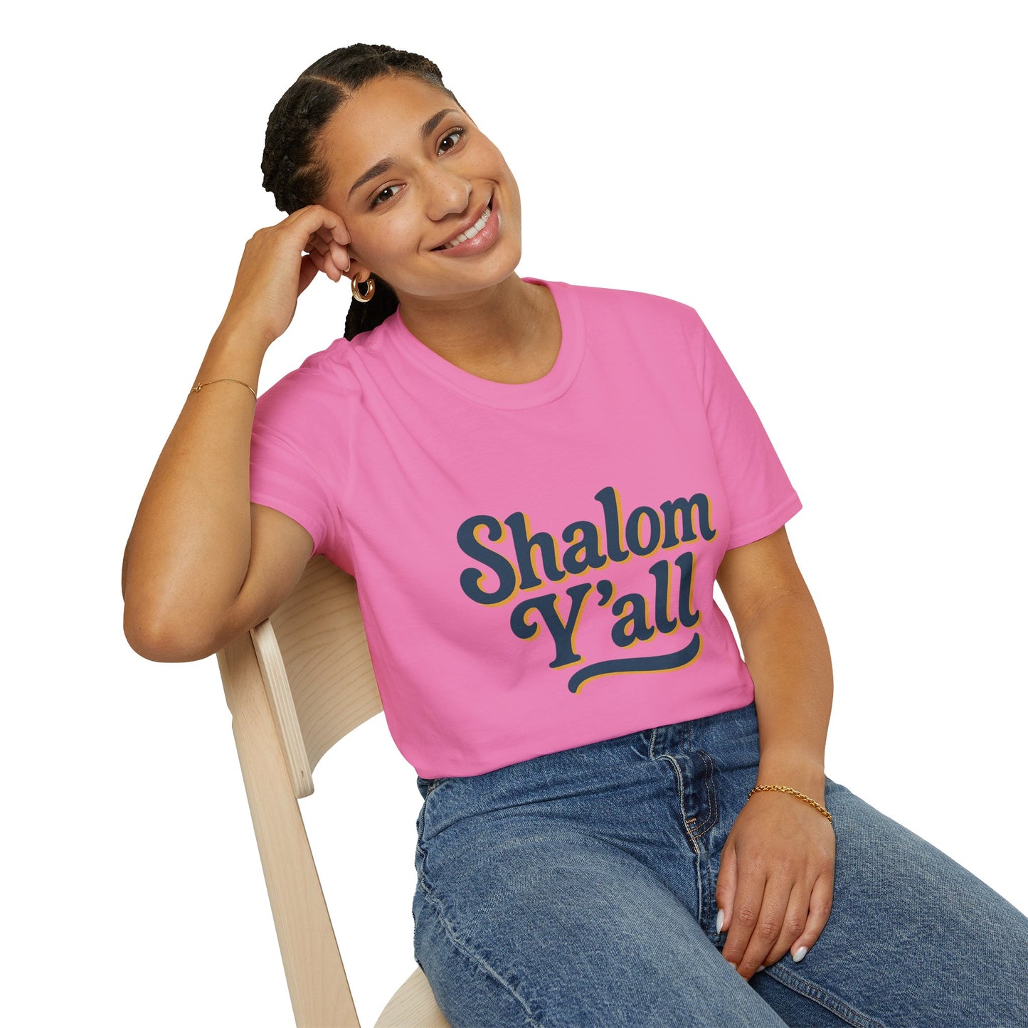 Shalom Yall  - Unisex soft T-shirt, Perfect Gift for Friends