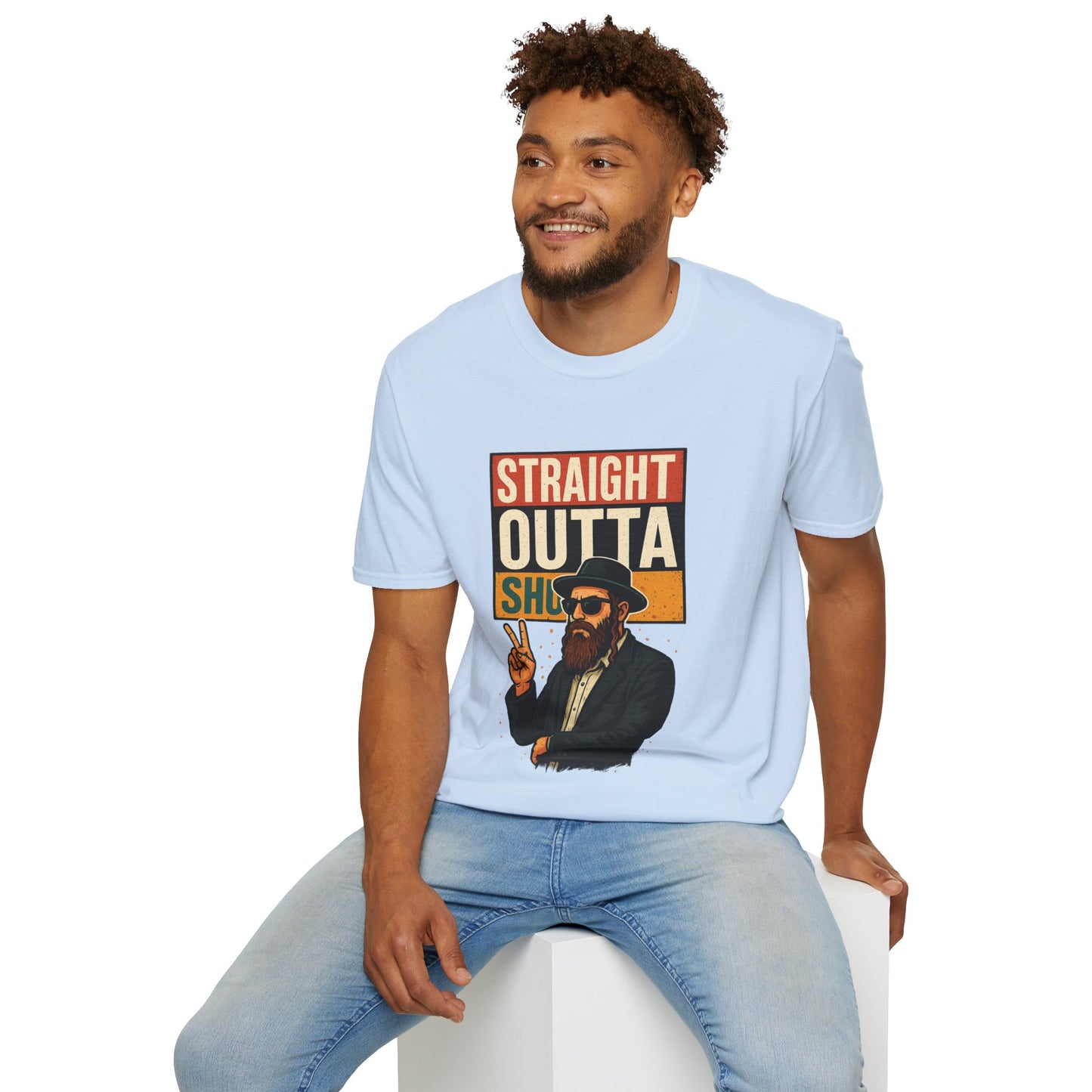 Straight Outta Shul 2- Unisex soft T-shirt, Perfect Gift for Friends
