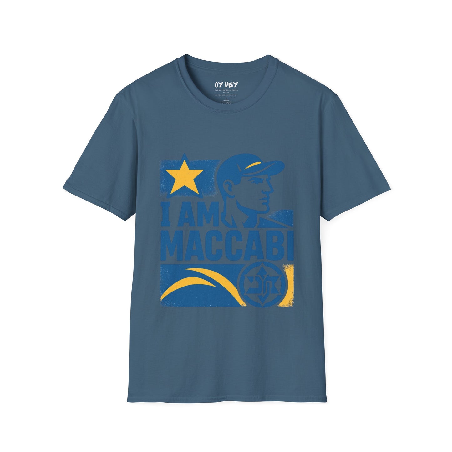 I am Maccabi - Unisex soft T-shirt, Perfect Gift for Maccabees