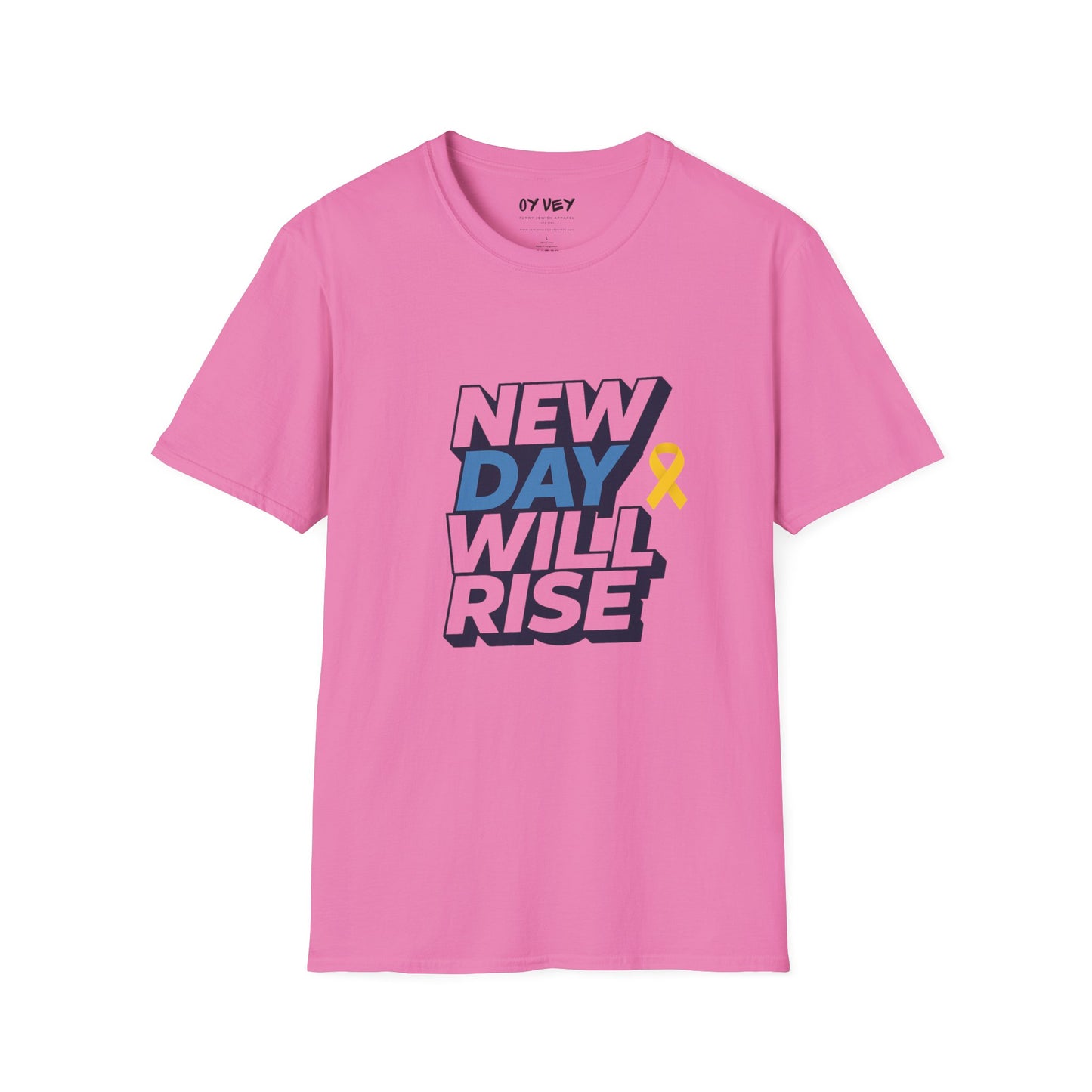 New Day Will Rise - Unisex soft T-shirt, Perfect Gift for Israel Supporters