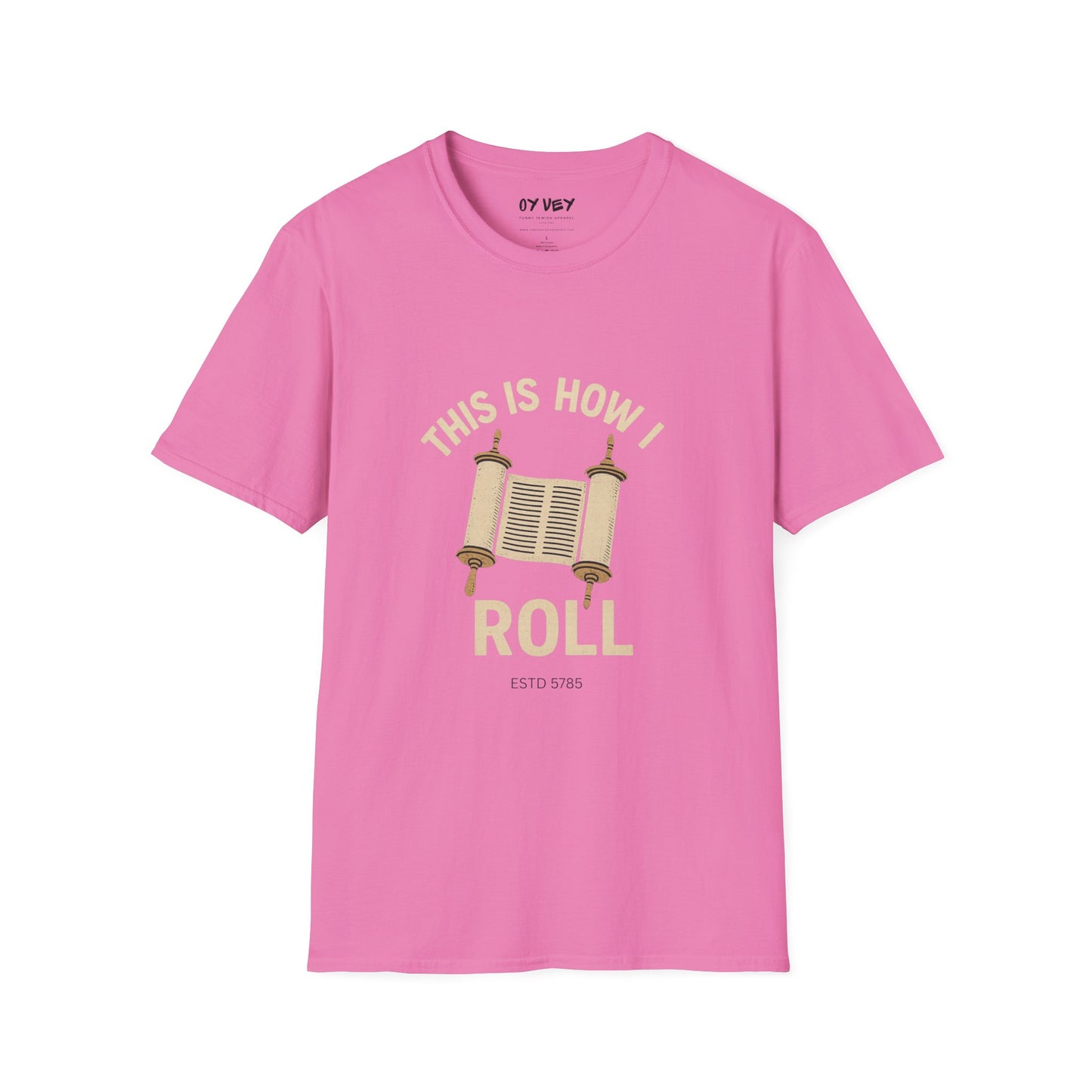 This is How I Roll - Unisex soft T-shirt, Perfect Gift for Friends