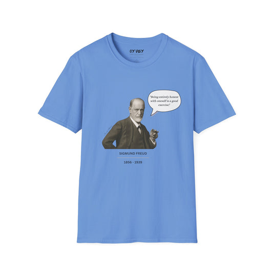 Sigmund Freud  - Unisex soft T-shirt, Perfect Gift for Friends