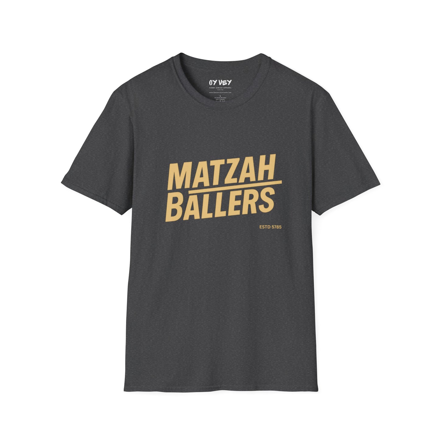 Matzah Ballers  - Unisex soft T-shirt, Perfect Gift for Friends