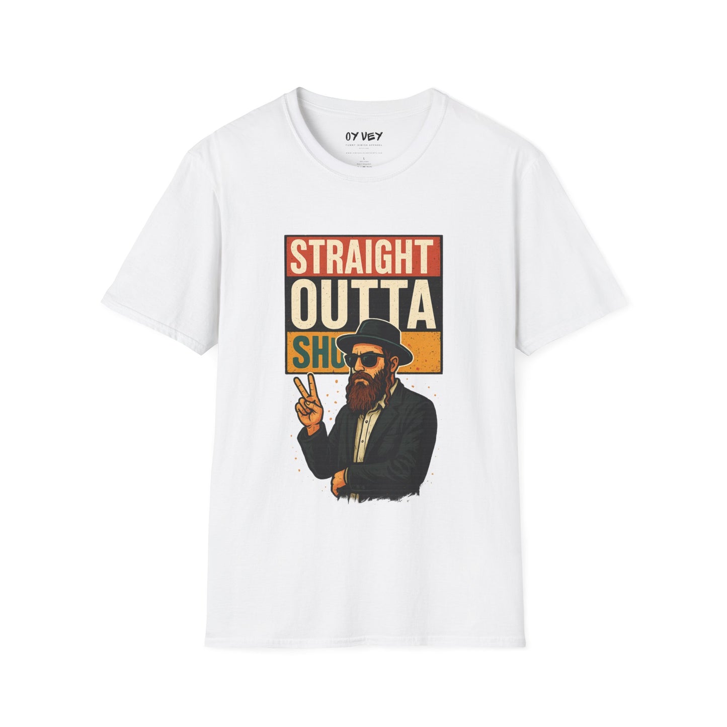 Straight Outta Shul 2- Unisex soft T-shirt, Perfect Gift for Friends