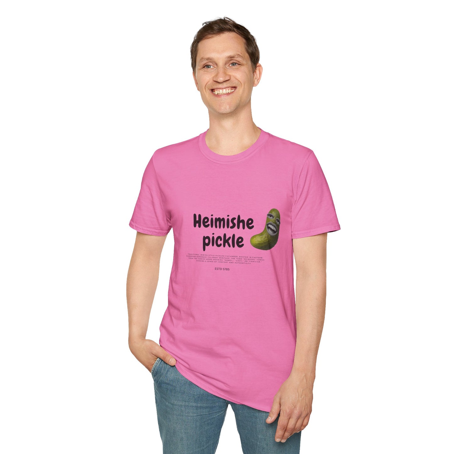 Heimishe pickle - Unisex soft T-shirt