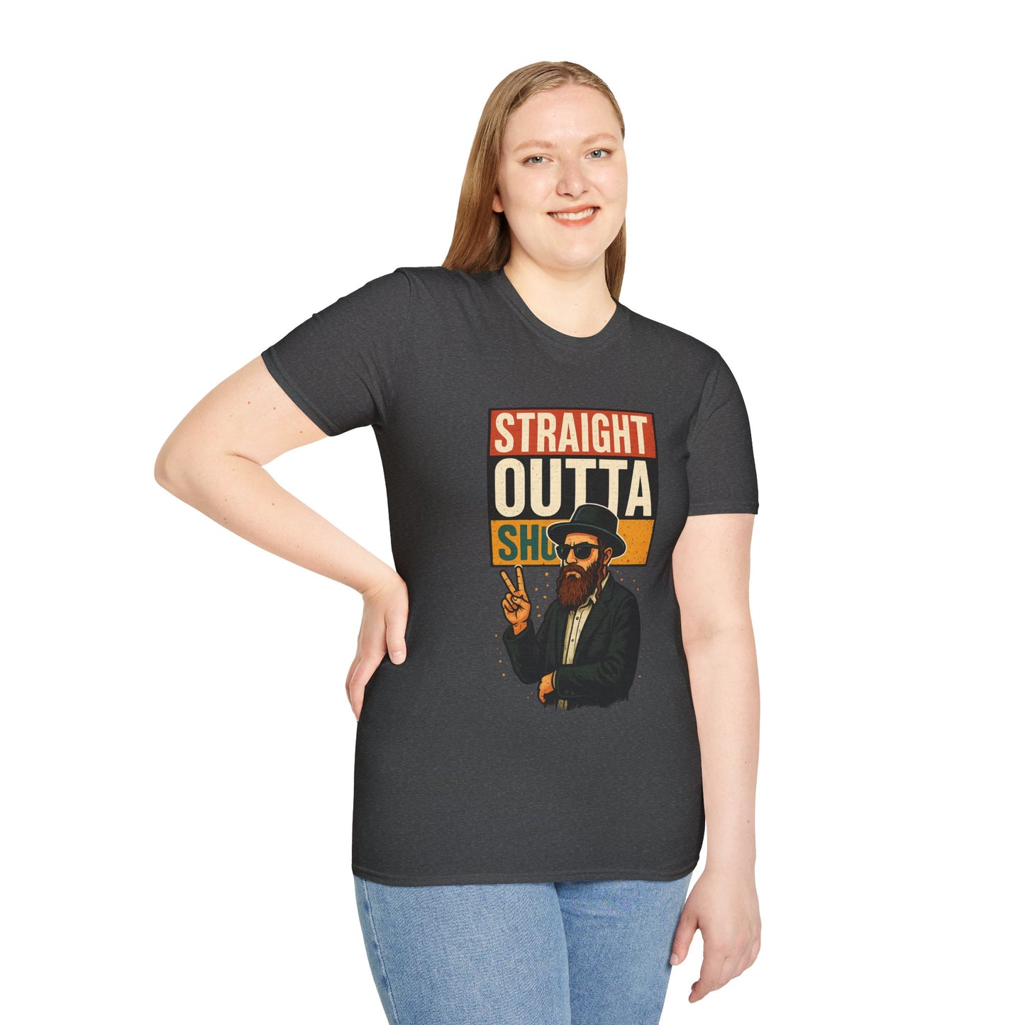 Straight Outta Shul 2- Unisex soft T-shirt, Perfect Gift for Friends